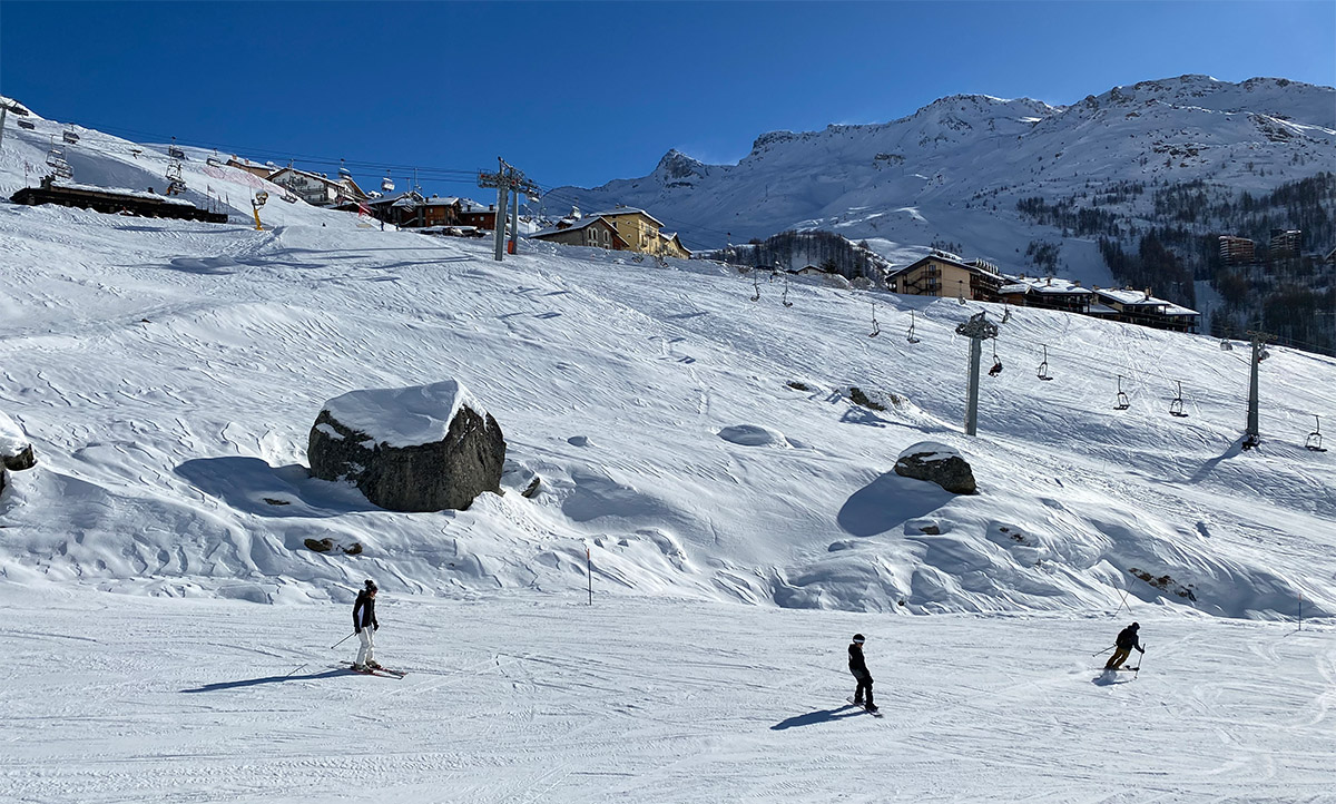 Skien in Breuil-Cervinia